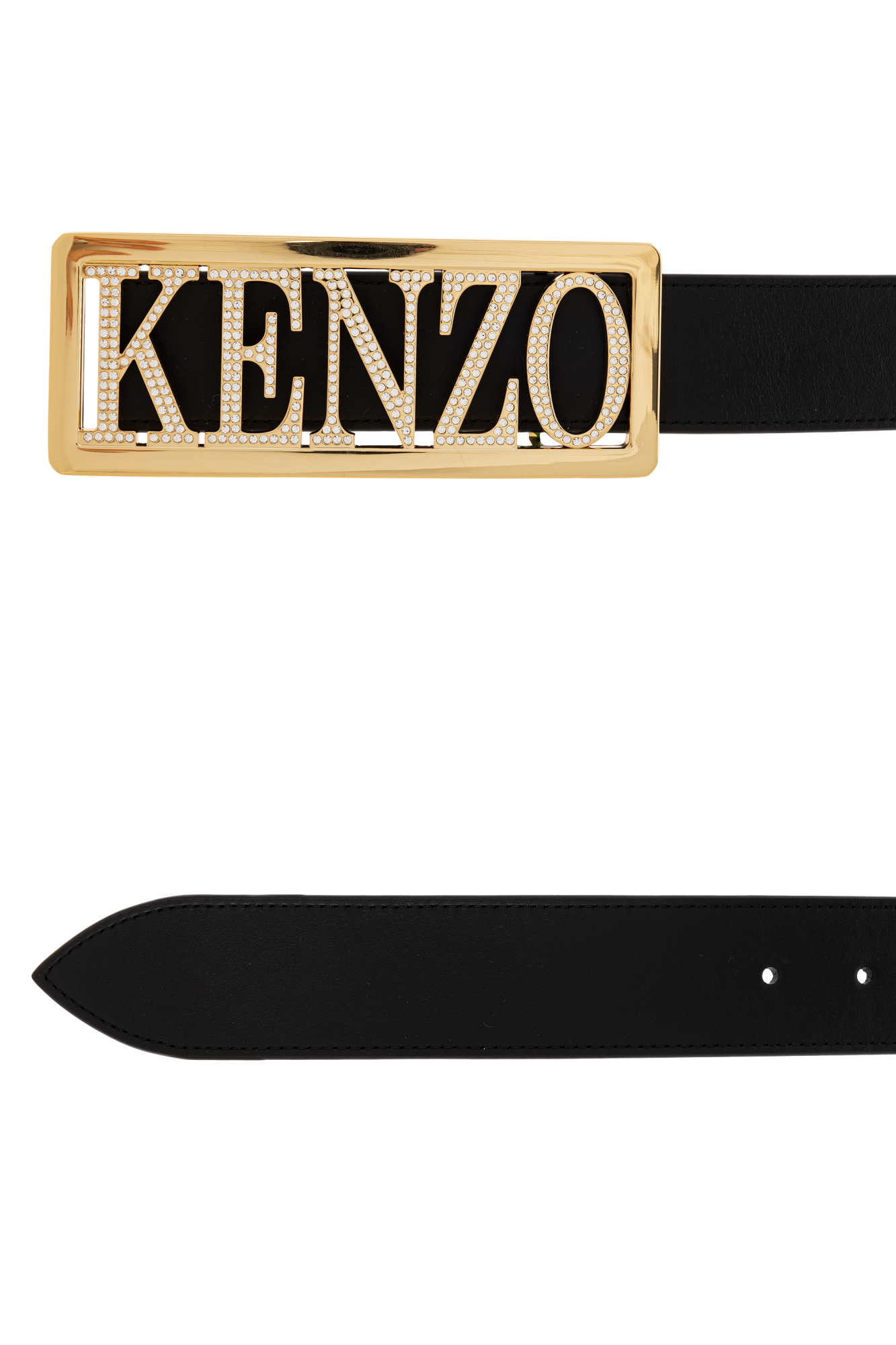 Kenzo Leather belt with logo | Men's | Vitkac